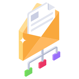 Mail advertising icon