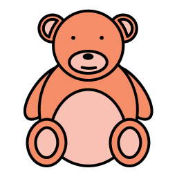 Teddy bear icon