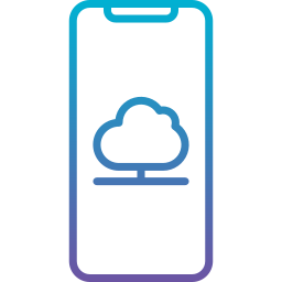 Cloud computing icon