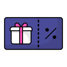 Gift voucher icon