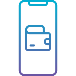 Digital wallet icon