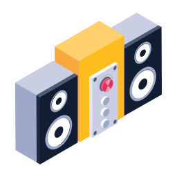 Speaker box icon