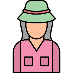 Fisherwoman icon