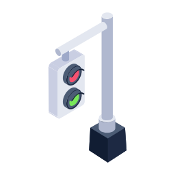 Traffic light icon