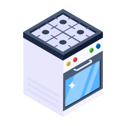 Cooking stove icon