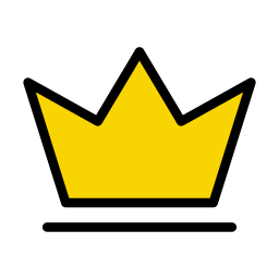 koninklijke kroon icoon