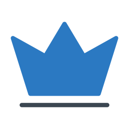 coroa real Ícone