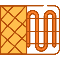 Underfloor heating icon