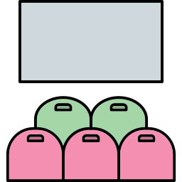 Зрительный зал иконка