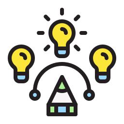 Design thinking icon