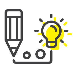 Design thinking icon