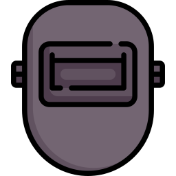 Welding mask icon