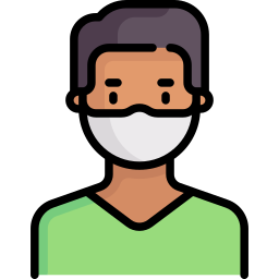 Face mask icon