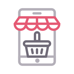 Online shop icon