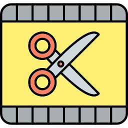 Video editing icon