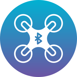 Smart drone icon