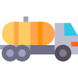 Tanker truck icon