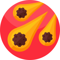 meteorito icono