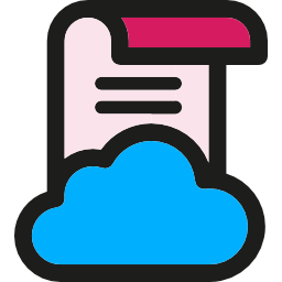 Cloud computing icon