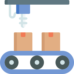 Factory machine icon