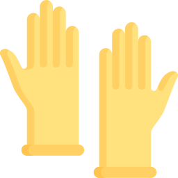 Перчатки для чистки иконка