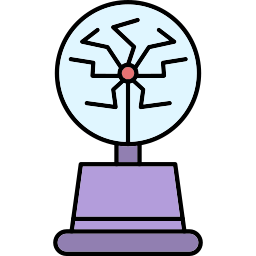 sfera al plasma icona