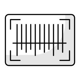 escáner de código de barras icono