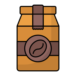 Coffee pack icon