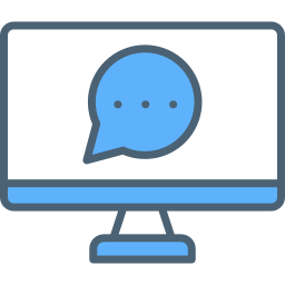 Chat bubble icon