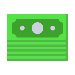 Dollar bills icon