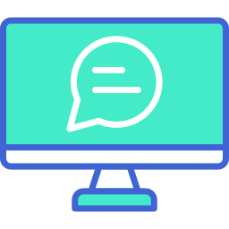 Chat bubble icon