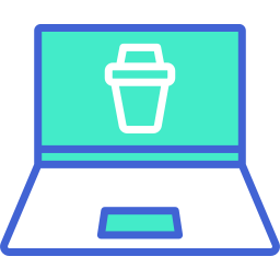 Trash bin icon