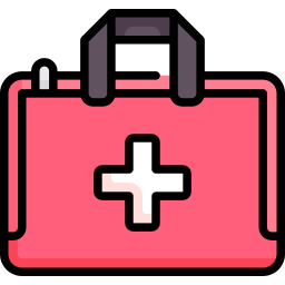 First aid kit icon