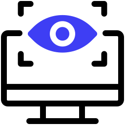 Eye scan icon