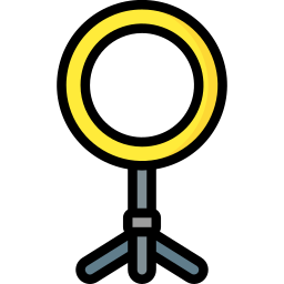 Ring light icon