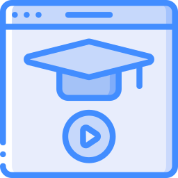 Educational video icon