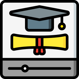 Educational video icon