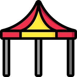 Event tent icon