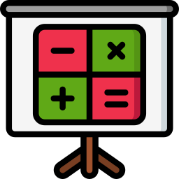 mathématiques Icône