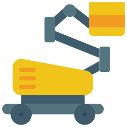 Boom lift icon