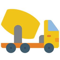 Cement truck icon