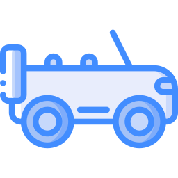 모래밭 주행 용 자동차 icon