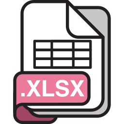 xlsx 파일 icon