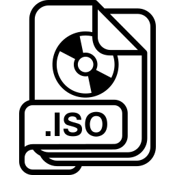 Iso file format आइकन