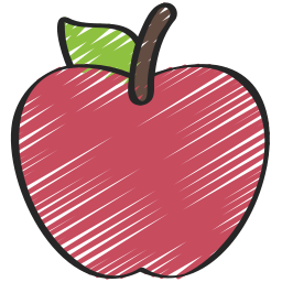 manzana icono