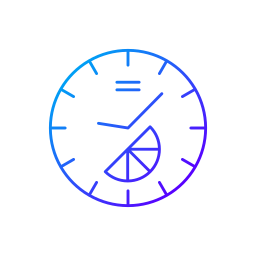 reloj de horas icono