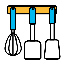 Kitchen tools icon