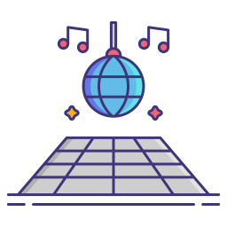 Dance floor icon