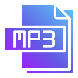 fichier mp3 Icône