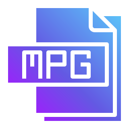 archivo mpg icono